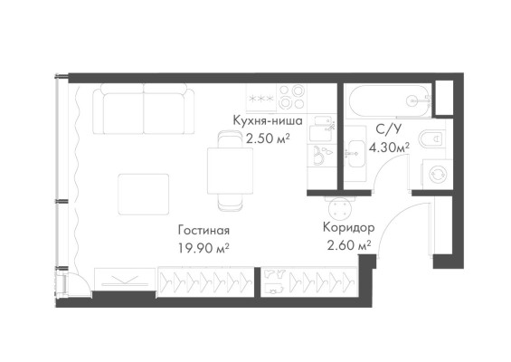 Студия-квартира