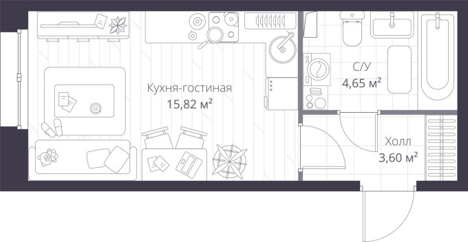 Студия-квартира