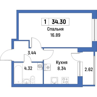 1к. квартира