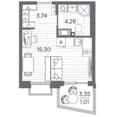 Студия-квартира