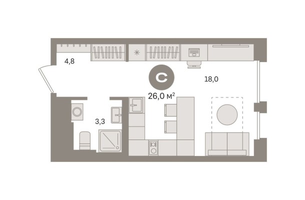 Студия-квартира