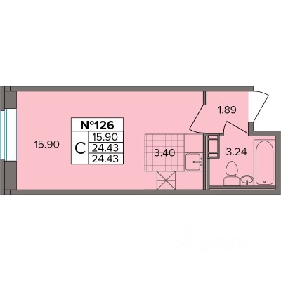 1к. квартира