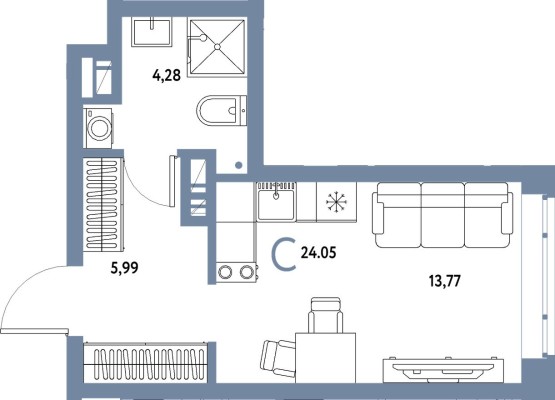 Студия-квартира