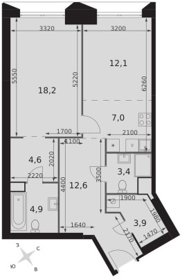 2е квартира