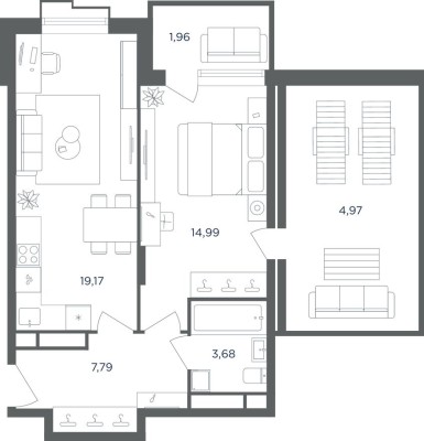 2к. квартира