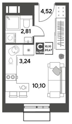 Студия-квартира