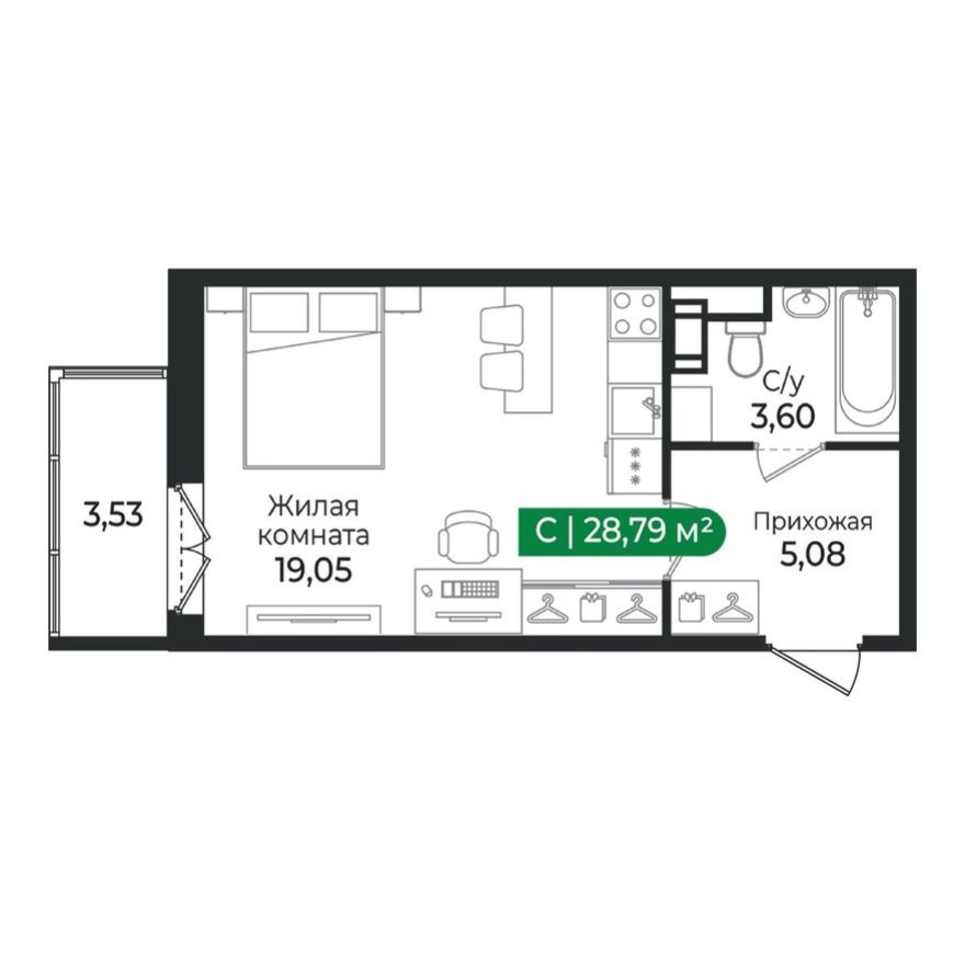 Студия-квартира