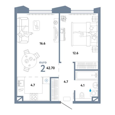 2е квартира