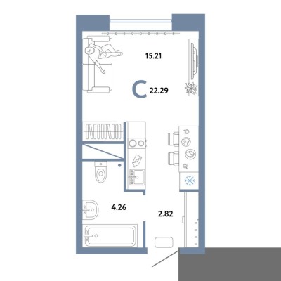 Студия-квартира