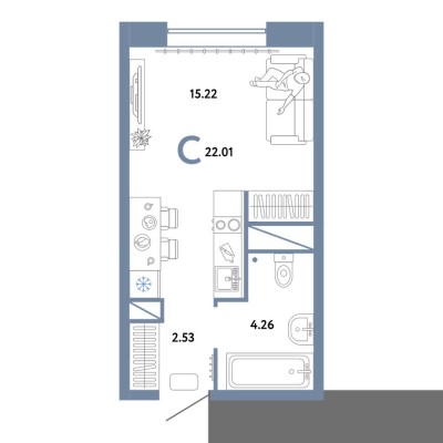 Студия-квартира