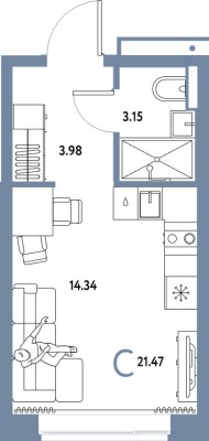 Студия-квартира
