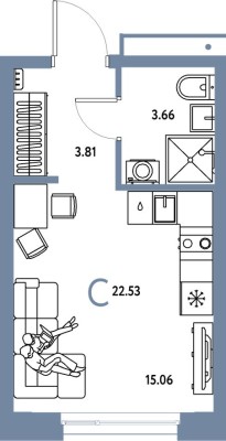 Студия-квартира