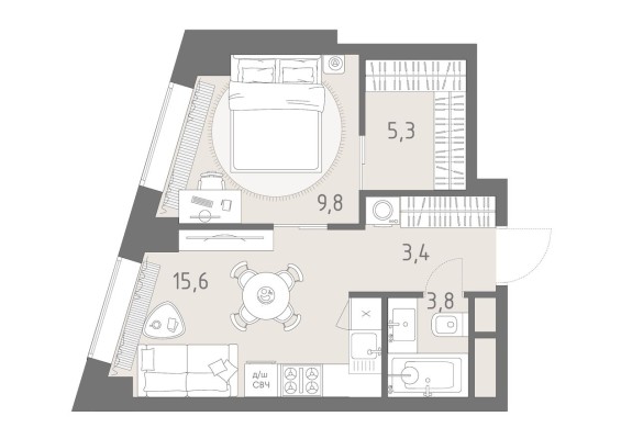 Студия-квартира