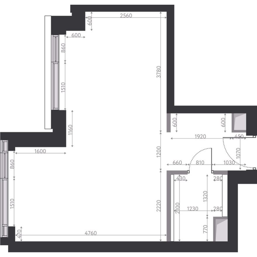 Студия-квартира, 35.9 м²