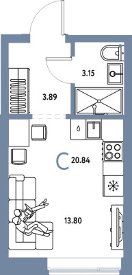 Студия-квартира