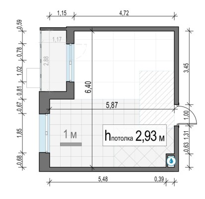 1к. квартира