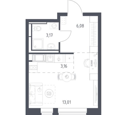 Студия-квартира