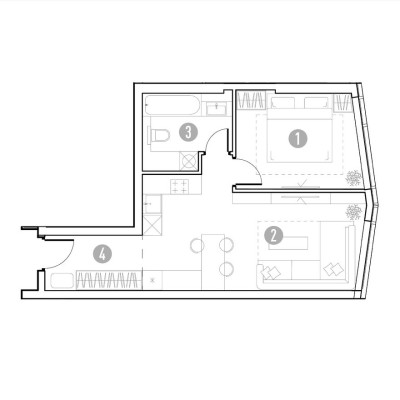 1к. квартира