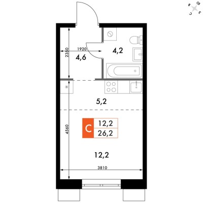 Студия-квартира