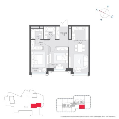 2к. квартира