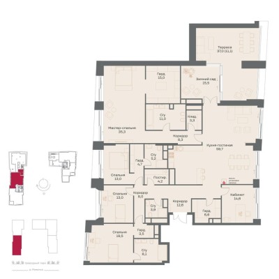 6к. квартира