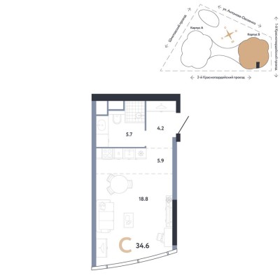 Студия-квартира