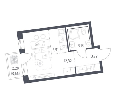 Студия-квартира