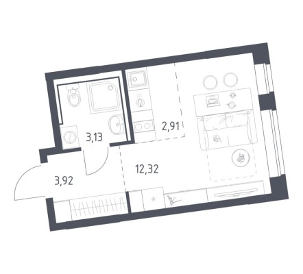 Студия-квартира