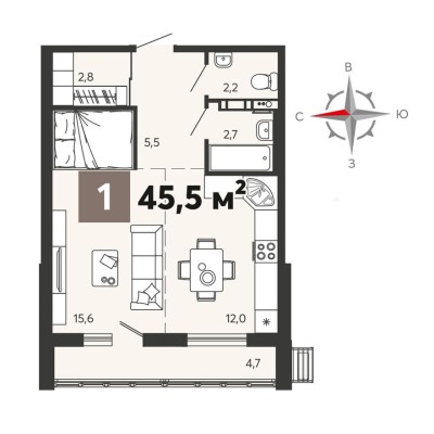 Студия-квартира