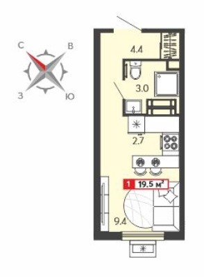 Студия-квартира