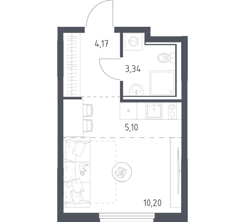 Студия-квартира