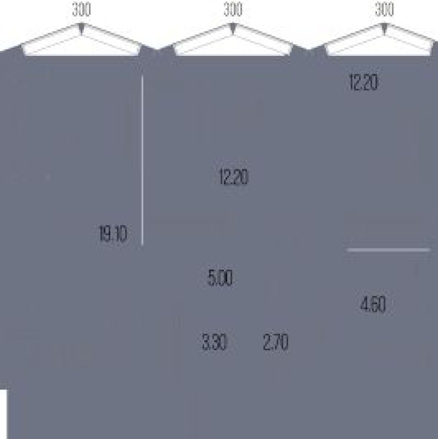 2к. квартира, 59.1 м²