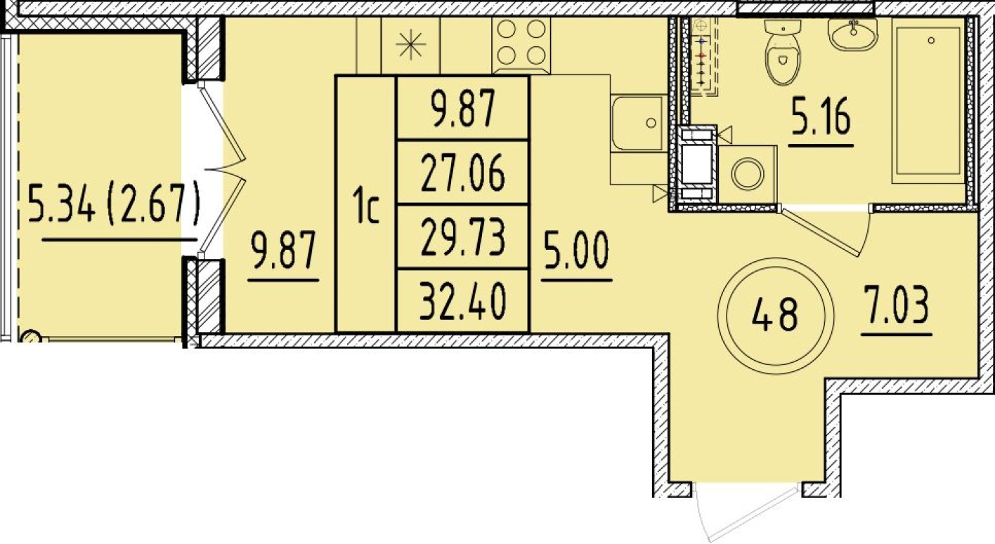Студия-квартира