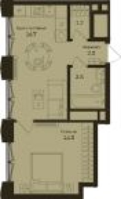 1к. квартира