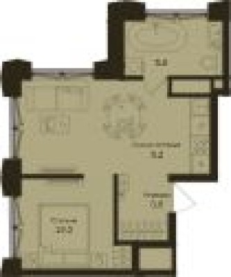 1к. квартира