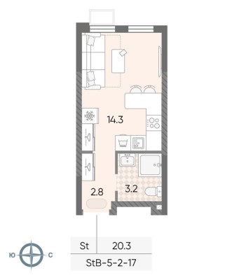 Студия-квартира