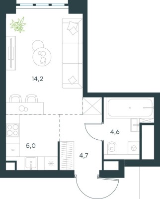 Студия-квартира