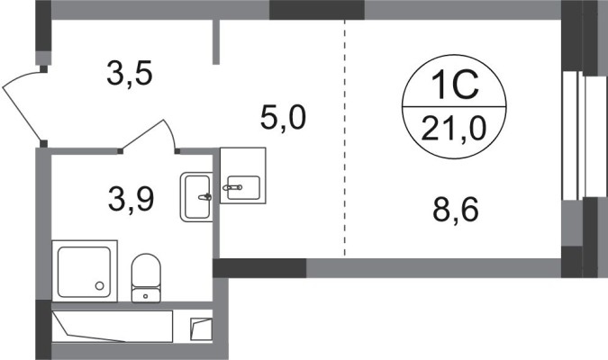 Студия-квартира