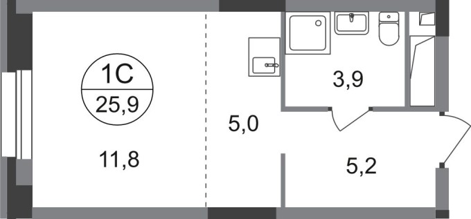 Студия-квартира