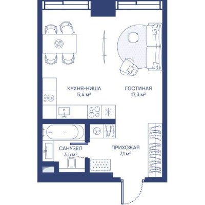 Студия-квартира