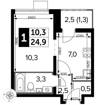 Студия-квартира