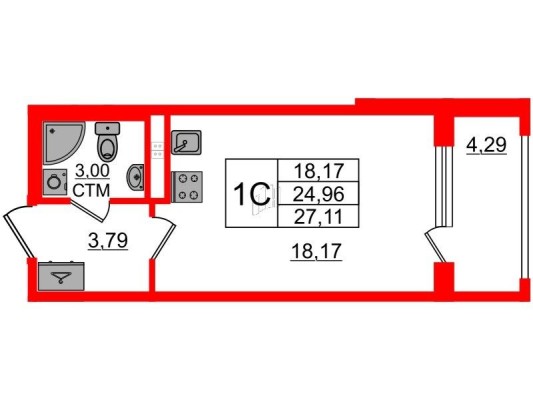 Студия-квартира