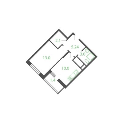 1к. квартира