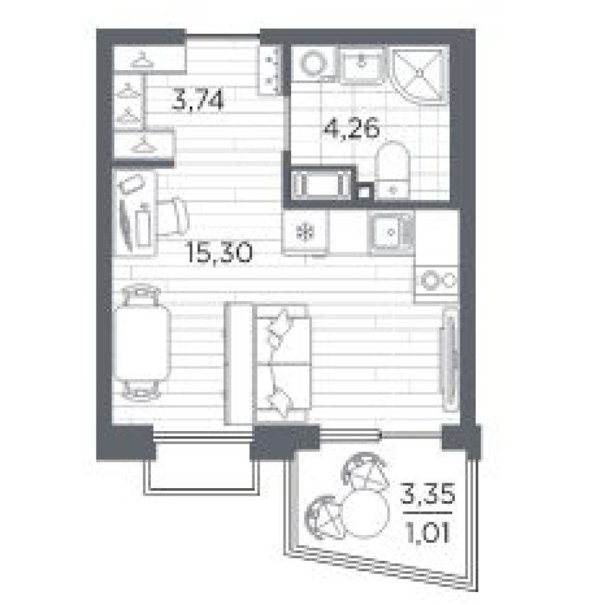 Студия-квартира