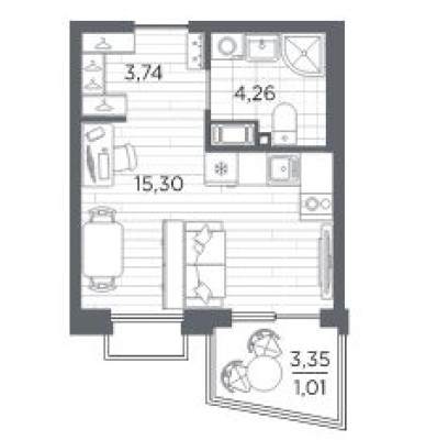 Студия-квартира