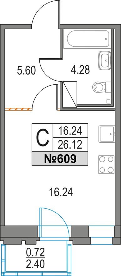 Студия-квартира
