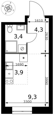 Студия-квартира