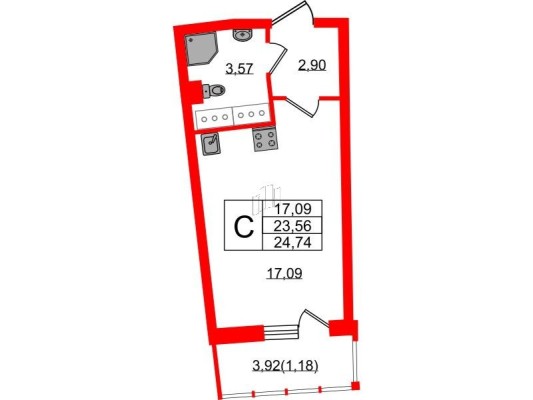 Студия-квартира