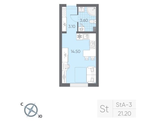 Студия-квартира