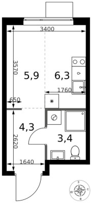 Студия-квартира